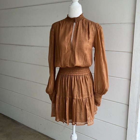 A.L.C Metallic Dress NWOT - Picture 11 of 12